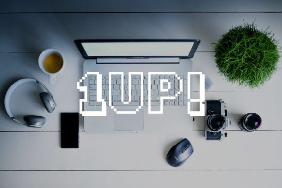 1Up: A Futuristic Display Font for Bold Branding Project