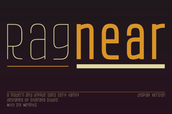 A Modern Display Font for Editorial Mood