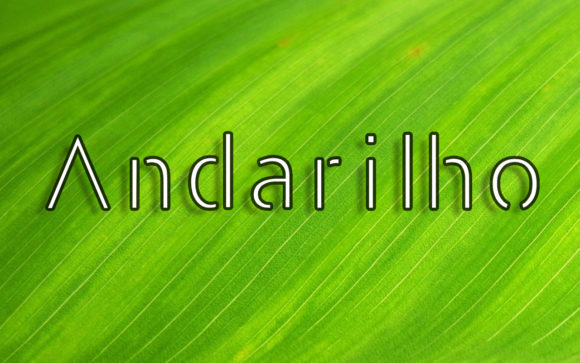 Andarilho: A Neat Display Font for Digital Creators