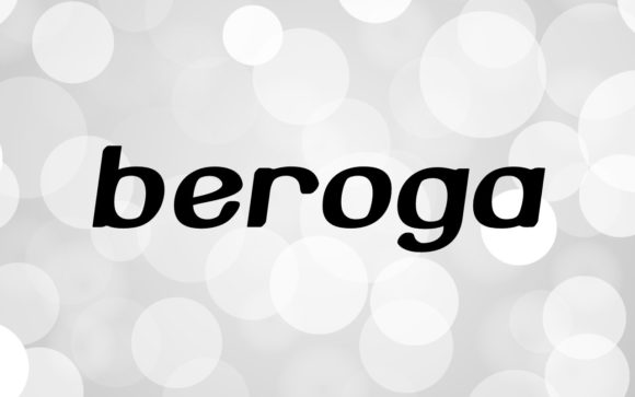 Beroga: A Display Font for Editorial Energy
