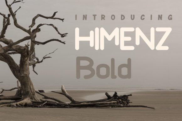 Himenz: A Rounded Display Font for Editorial Warmth