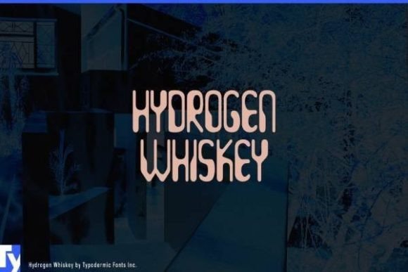 Hydrogen Whiskey: A Capsule-Shaped Typeface for Editorial Design