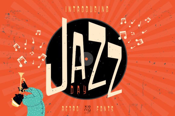 Jazz Day: A Comic-Style Font for Editorial Punch