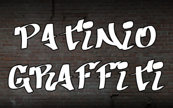Patinio Graffiti is a font for memorable editorial designs