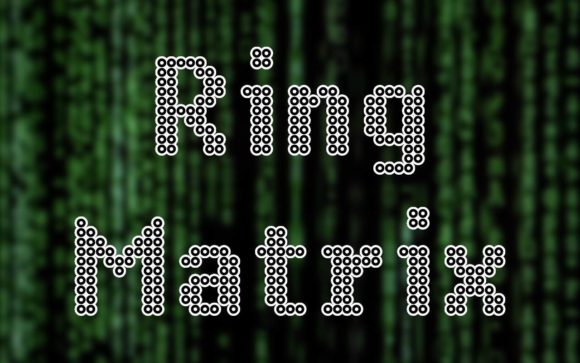 Ring Matrix: A Bold Display Font That Commands Attention