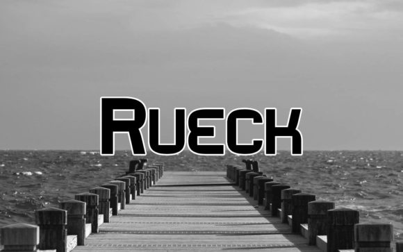 Rueck Font: A Bold Sci-Fi Typeface for Web Designers