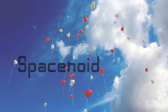 Spacenoid: A Hollow, Square Display Font for Editorial Calm