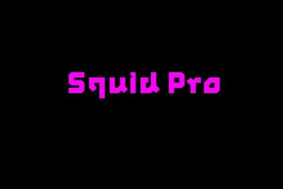 Squid Font: A Bold Typeface for Standout Branding