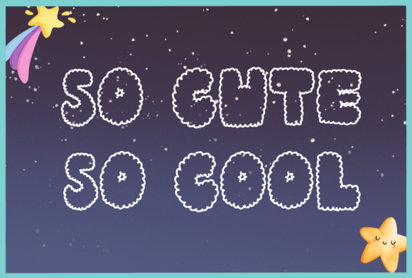 The So Cute so Cool Display Font for Digital Creativity