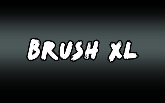 Title Brush XL: A Bold Creative Display Font for Web Designers